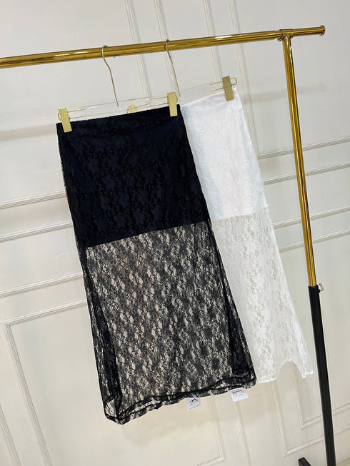 A-Line Summer Lace Skirts